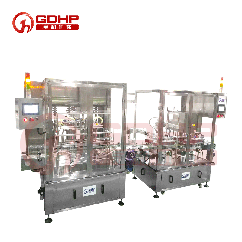 全自動四頭活塞旋蓋生產線