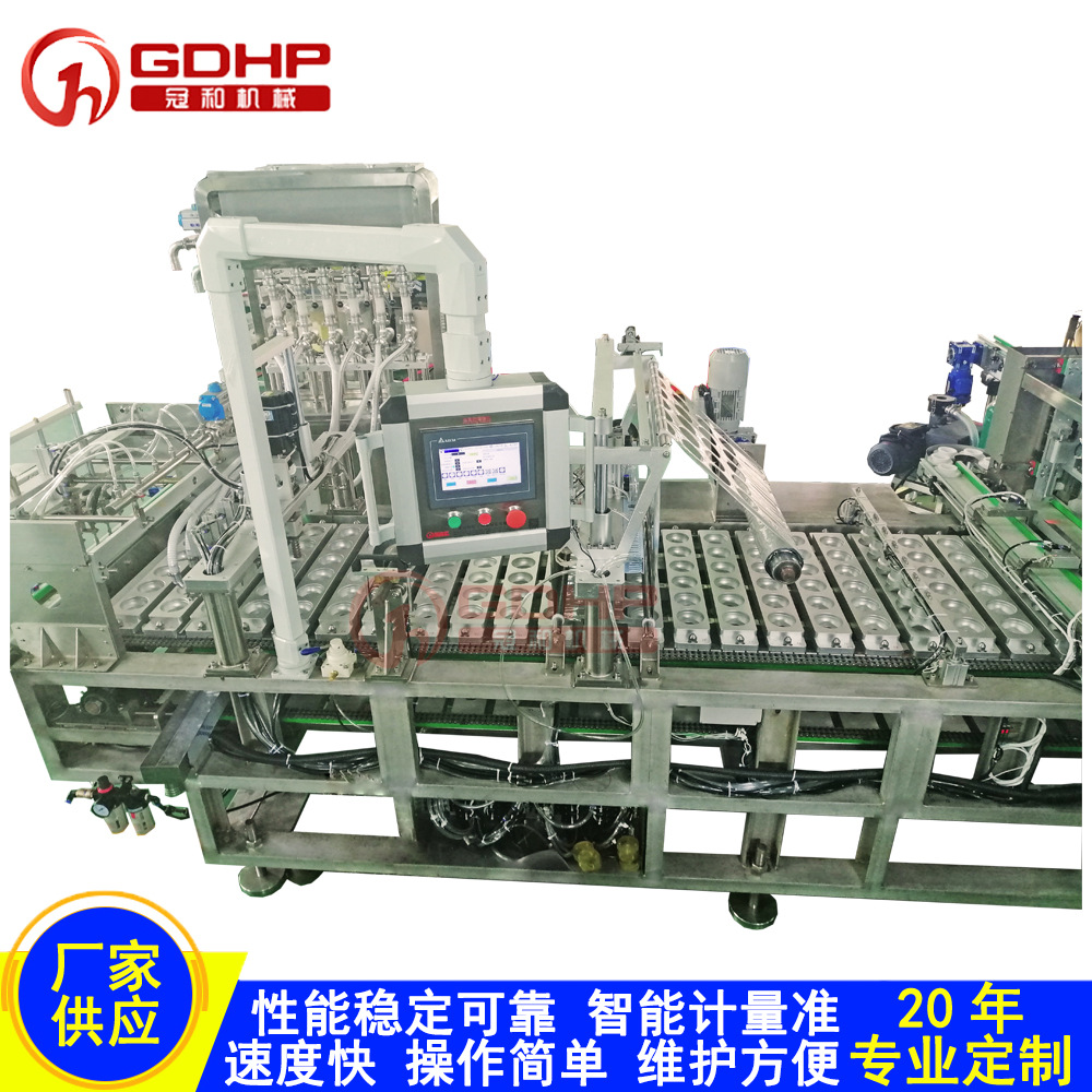 20210312膏霜灌裝旋蓋貼標生產線-10