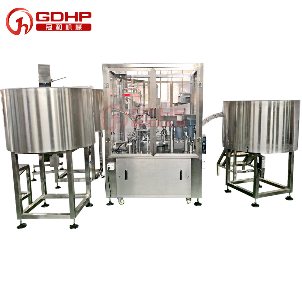 210502雙工位精華液灌裝旋蓋一體機-3