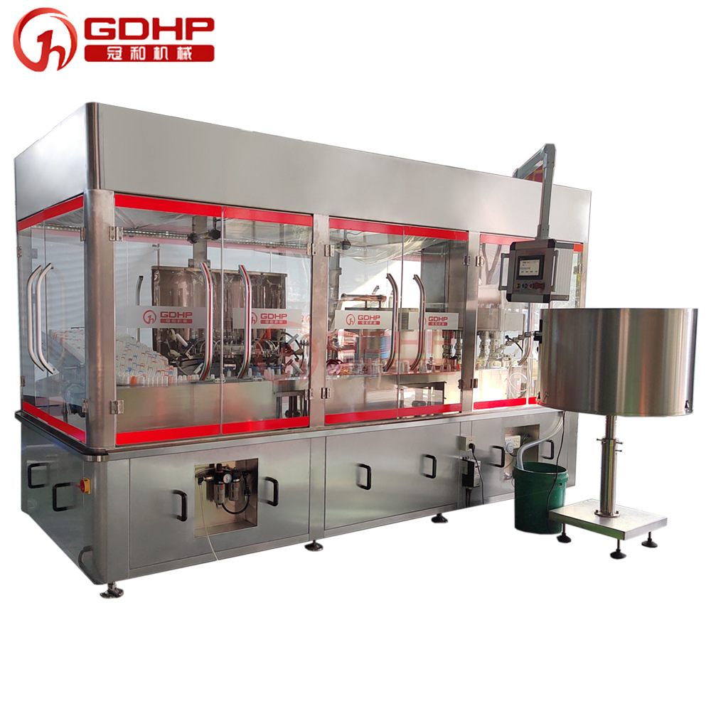 口服液高速灌裝旋蓋生產線-14a